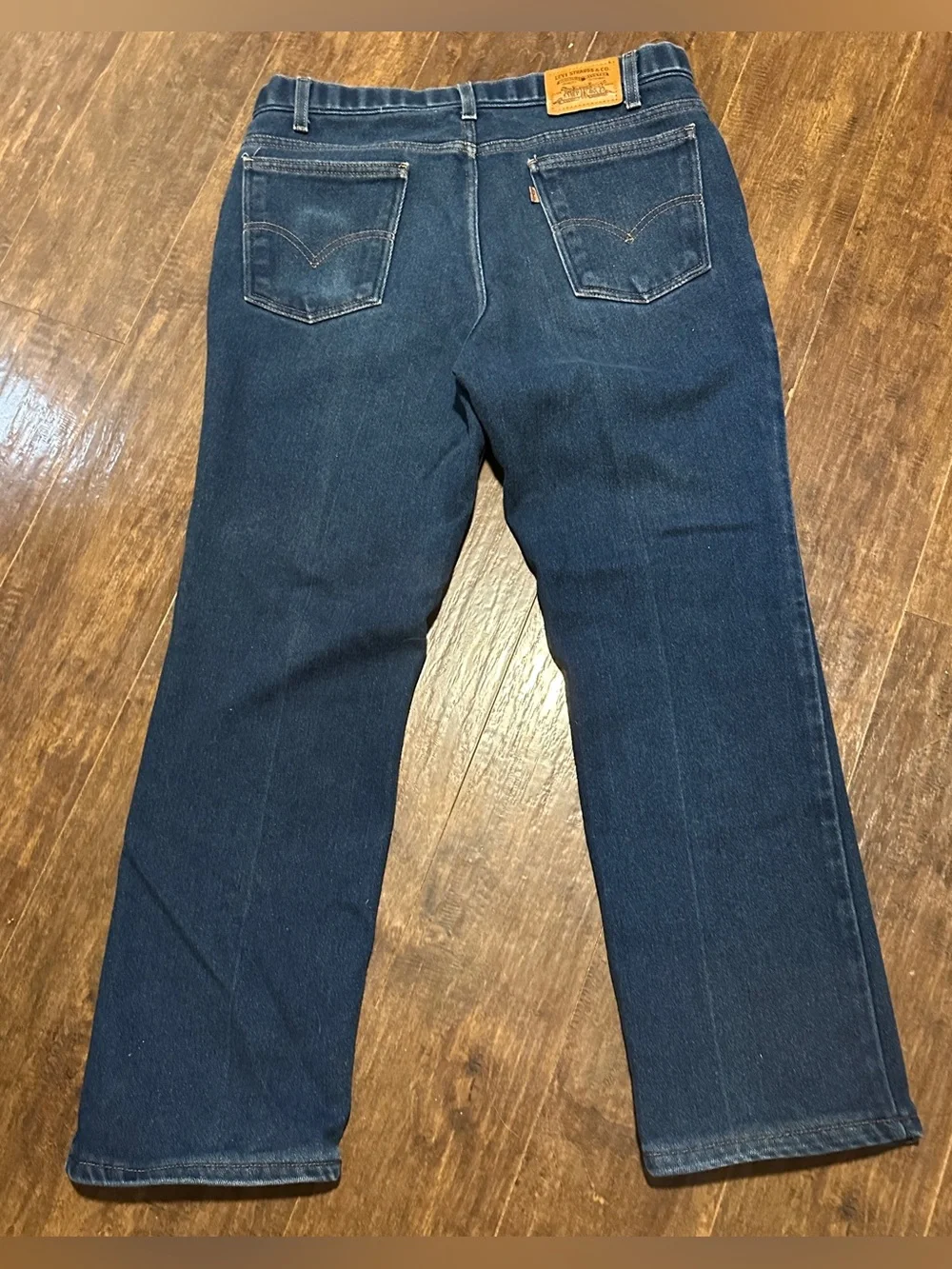 90's Orange Tag Levi's 545 Denim Jeans Straight Leg Relaxed Fit Men's 38x31